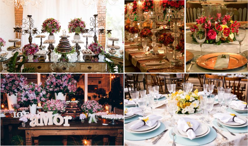 Decoração de casamento Romantico