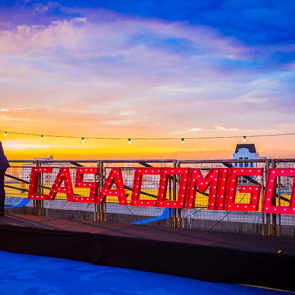 Casamento no por do sol