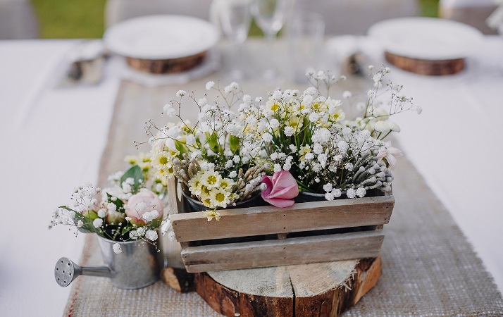 decoração criativa para casamento