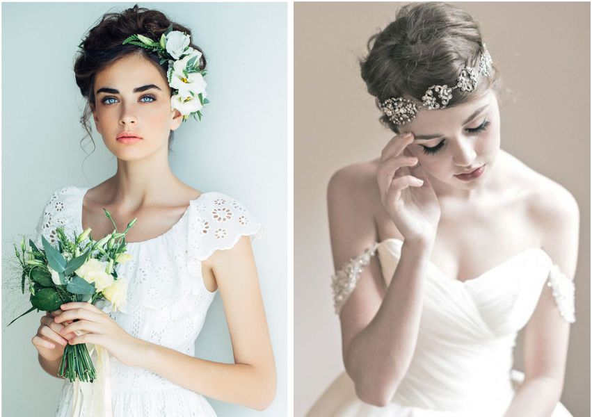 Penteado da noiva com acessorio