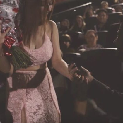 Pedido de Casamento no Cinema