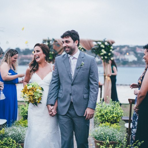Casamento na praia - Joanna e Renan