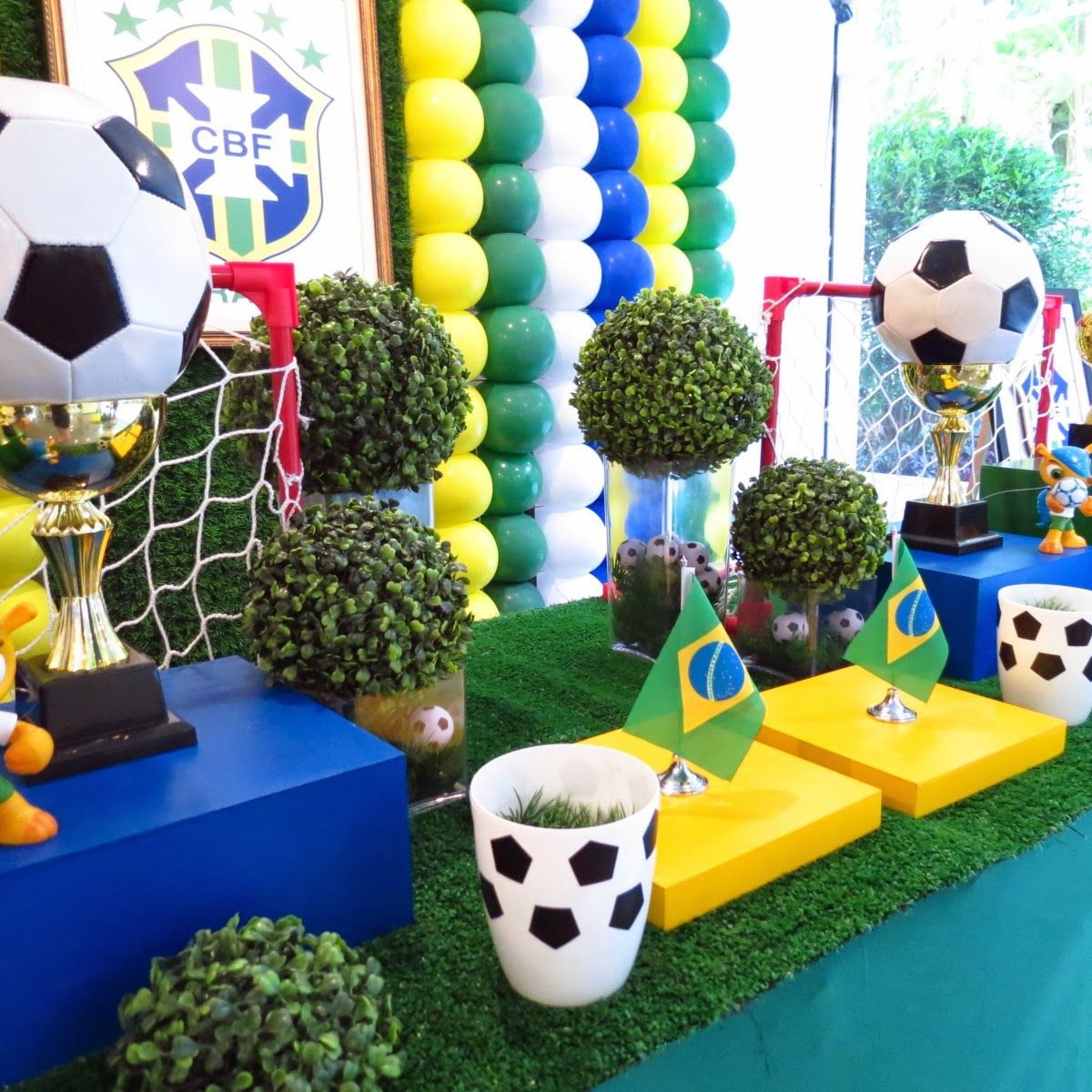 Chá Bar tema Copa do Mundo