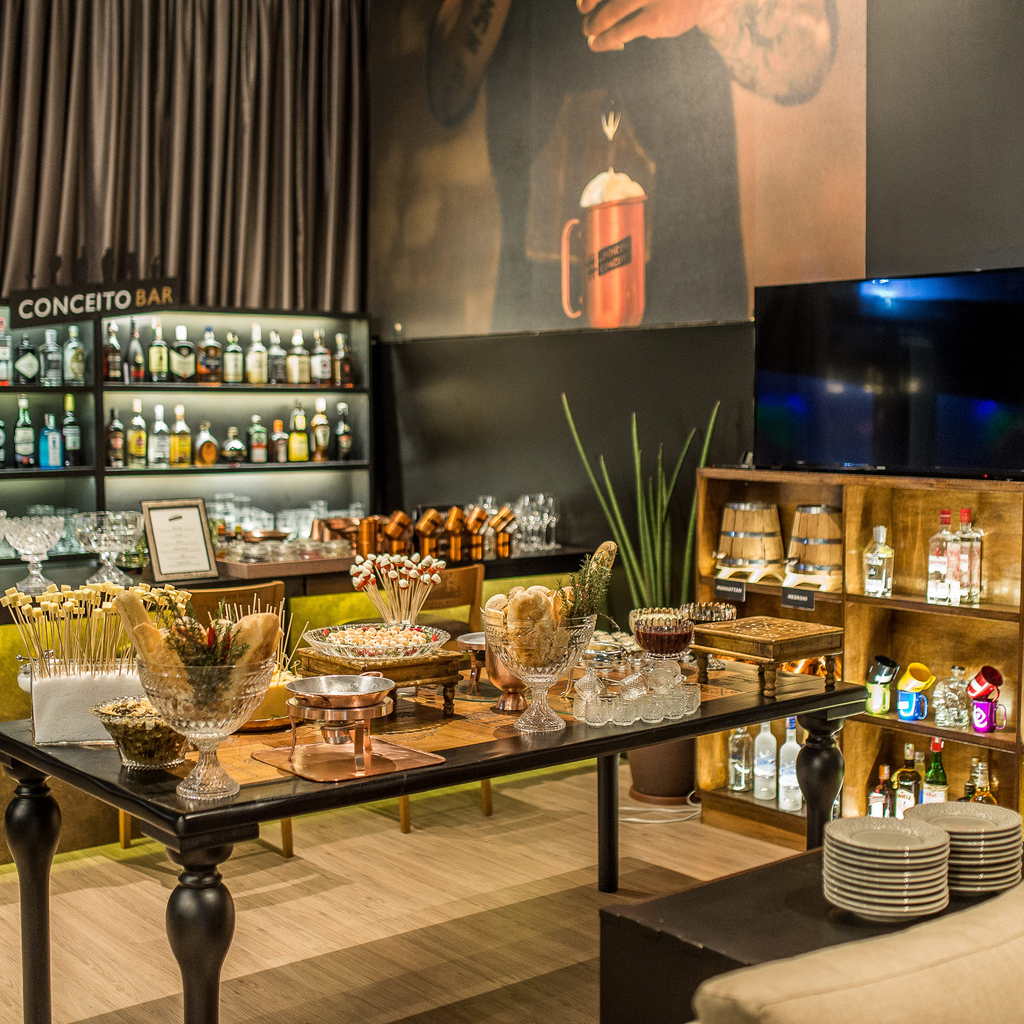 workshop de drinks na conceito bar