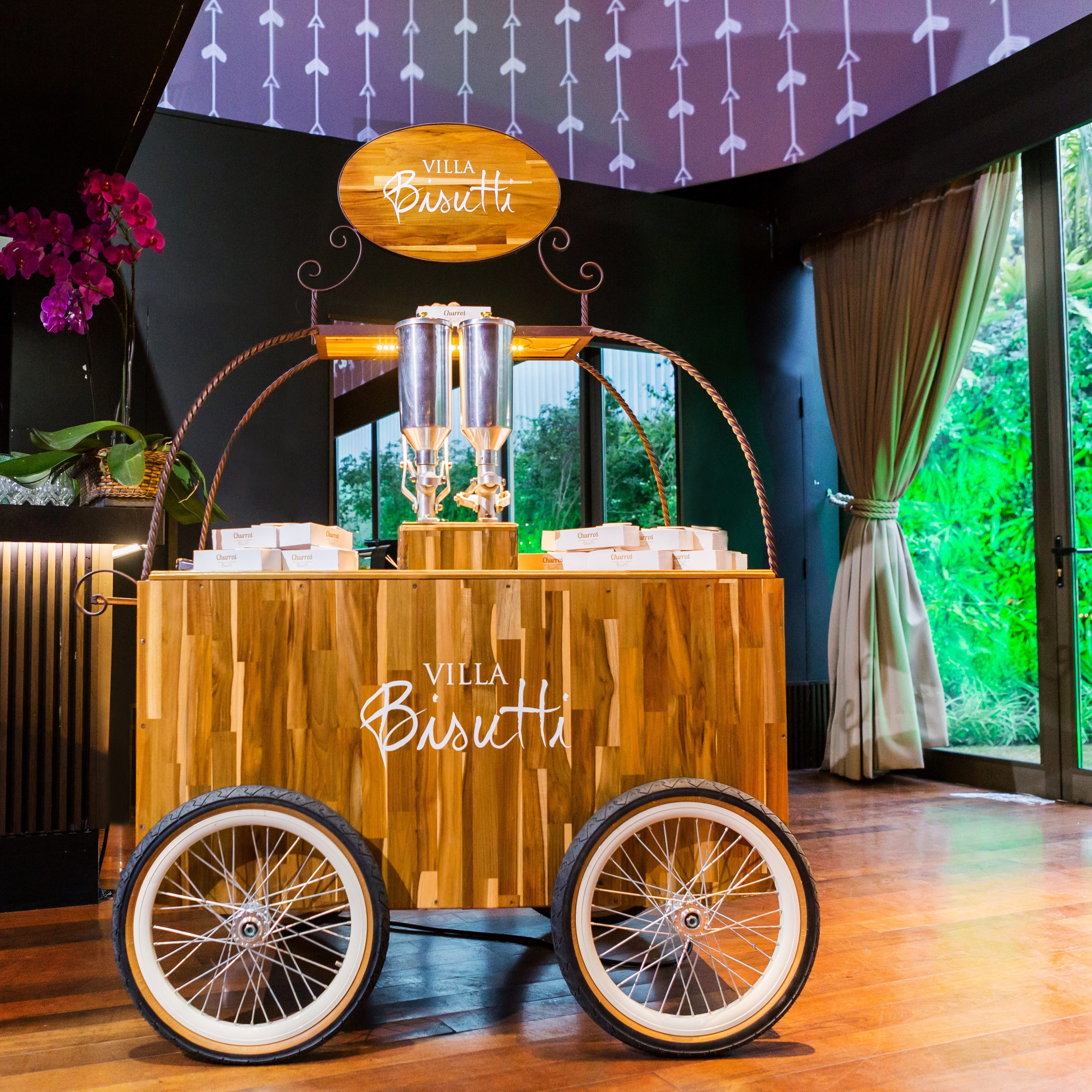 Carrinho Gourmet para casamento