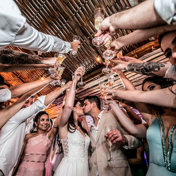 Casamento sem álcool