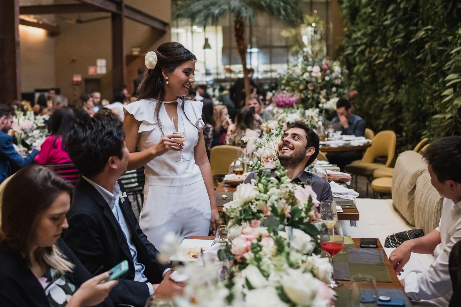 Mini wedding no restaurante Kaá | Beatriz e André
