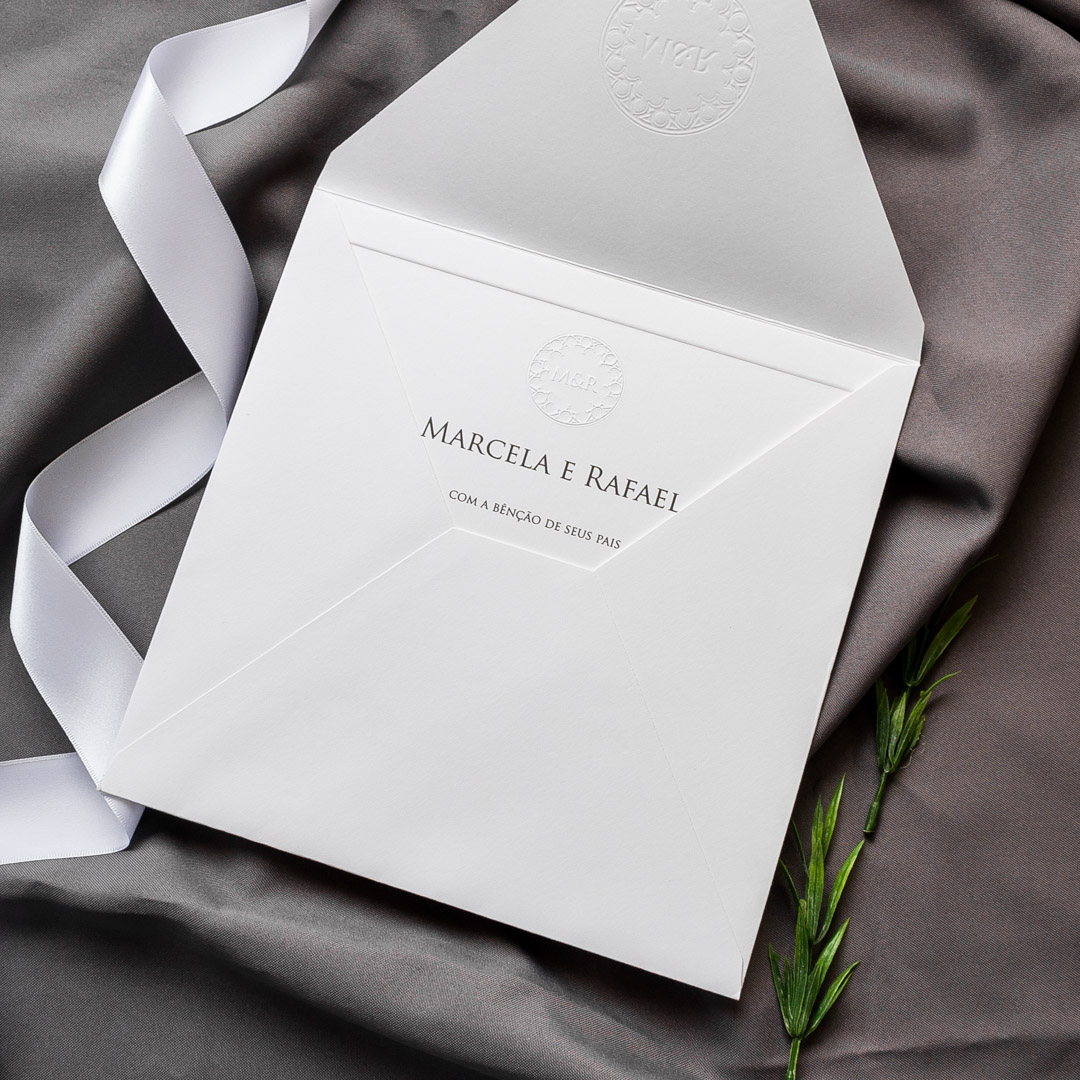 Convites para casamento minimalistaConvites para casamento minimalista
