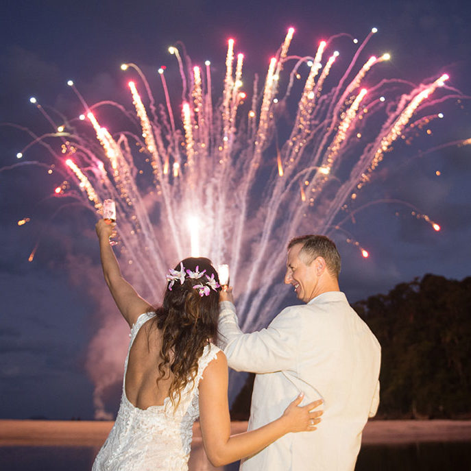 Casamento pé na areia