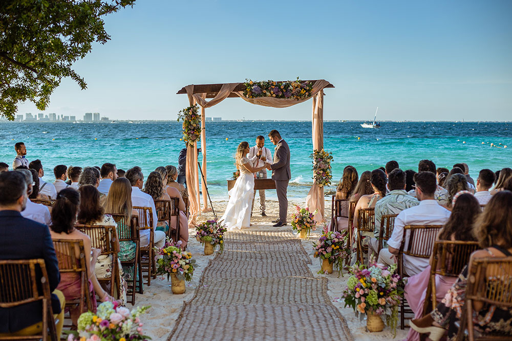 Destination Wedding em Cancun: Camila e Fagner