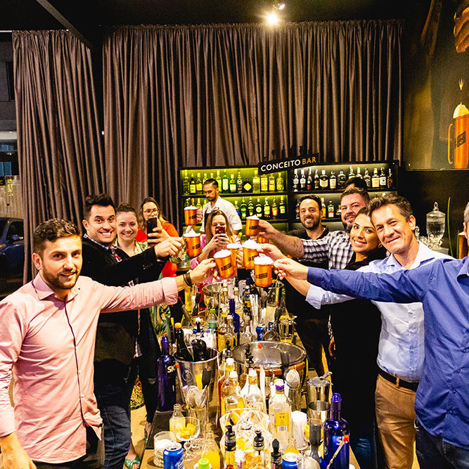 Worshop de drinks - Portfólio Premium