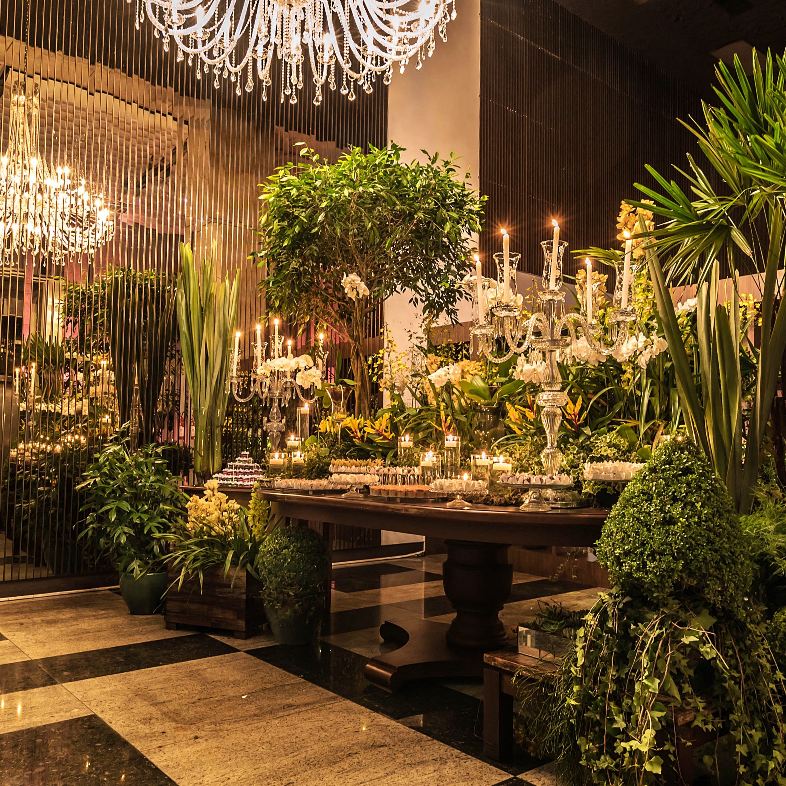 Decoração de casamento botânica - Espaço Villa Bisutti Berrini