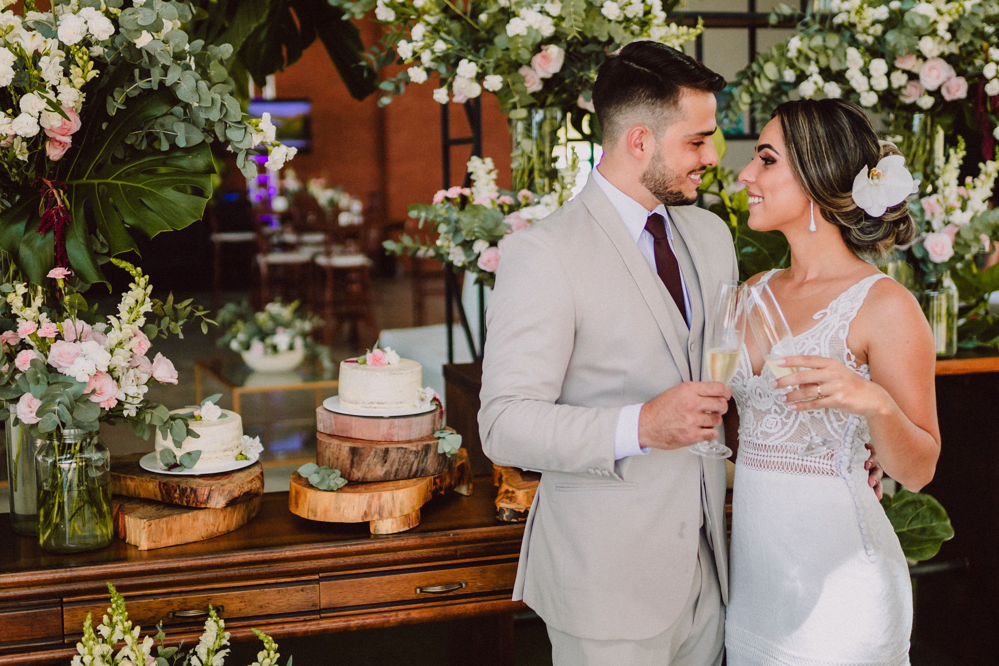 casamento rústico e moderno
