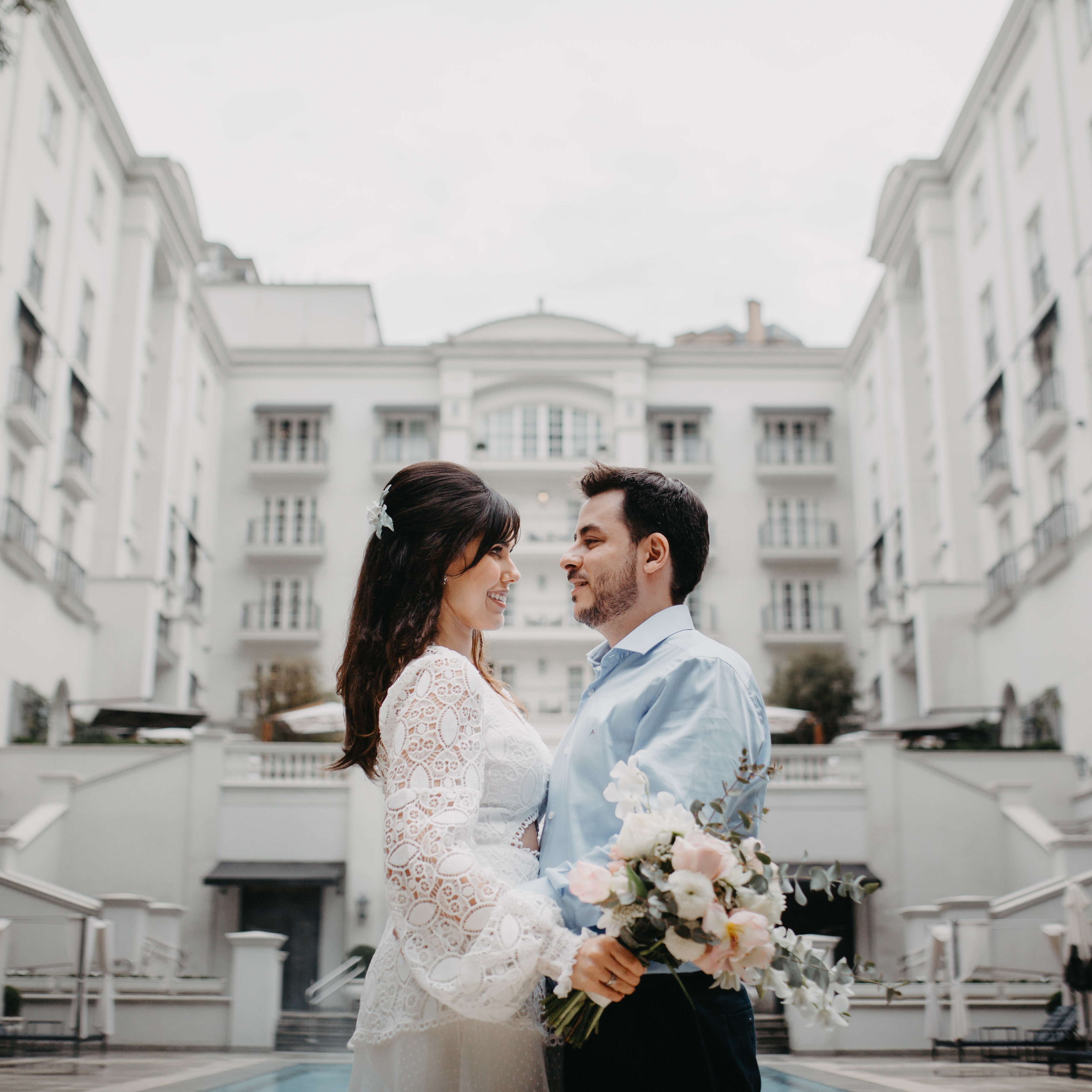 casamento civil com almoço no Tangará