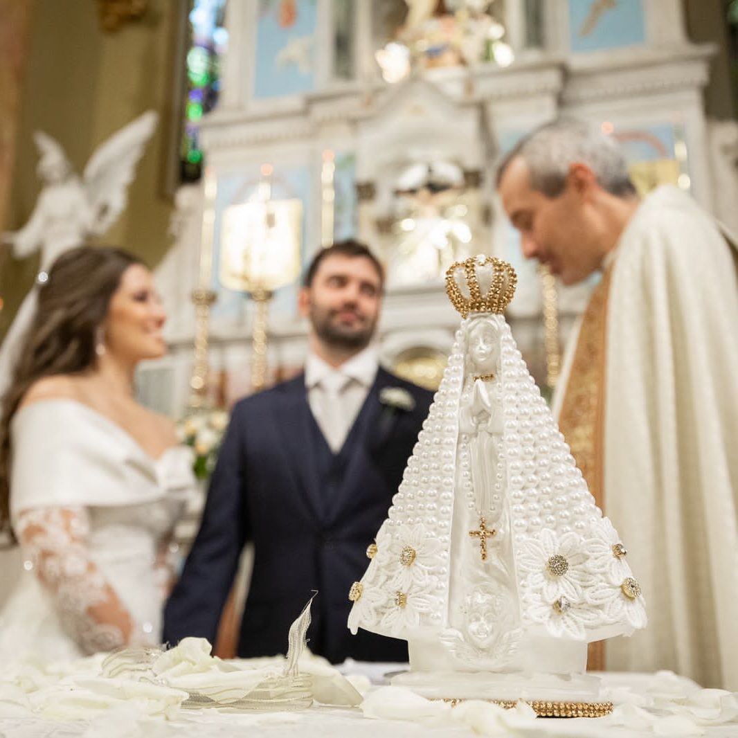 Casamento clássico igreja santa teresinha