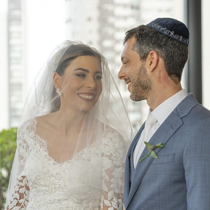 casamento judaico à luz do dia
