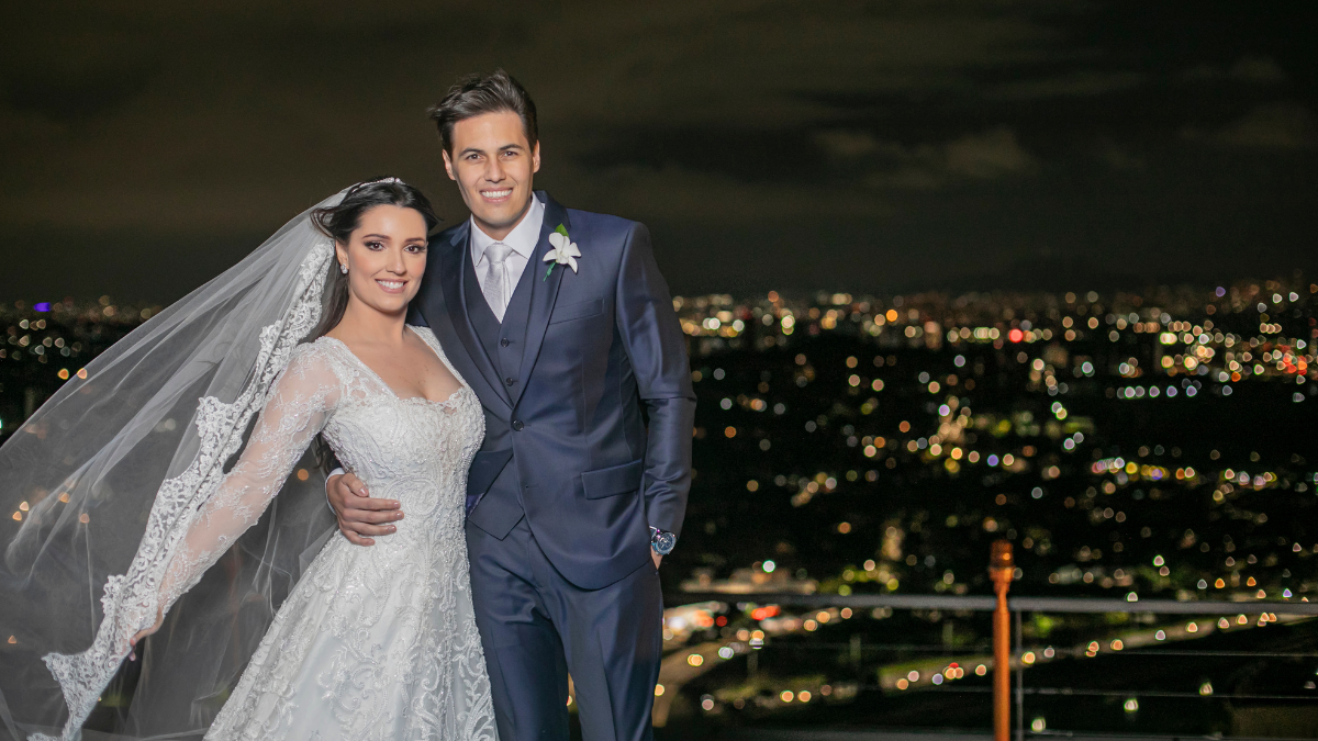 casamento com vista para São Paulo