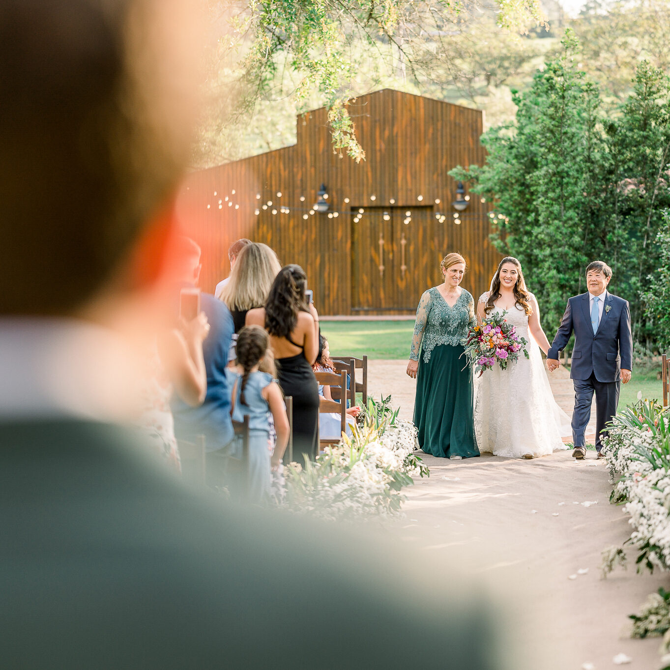 festa de casamento no campo
