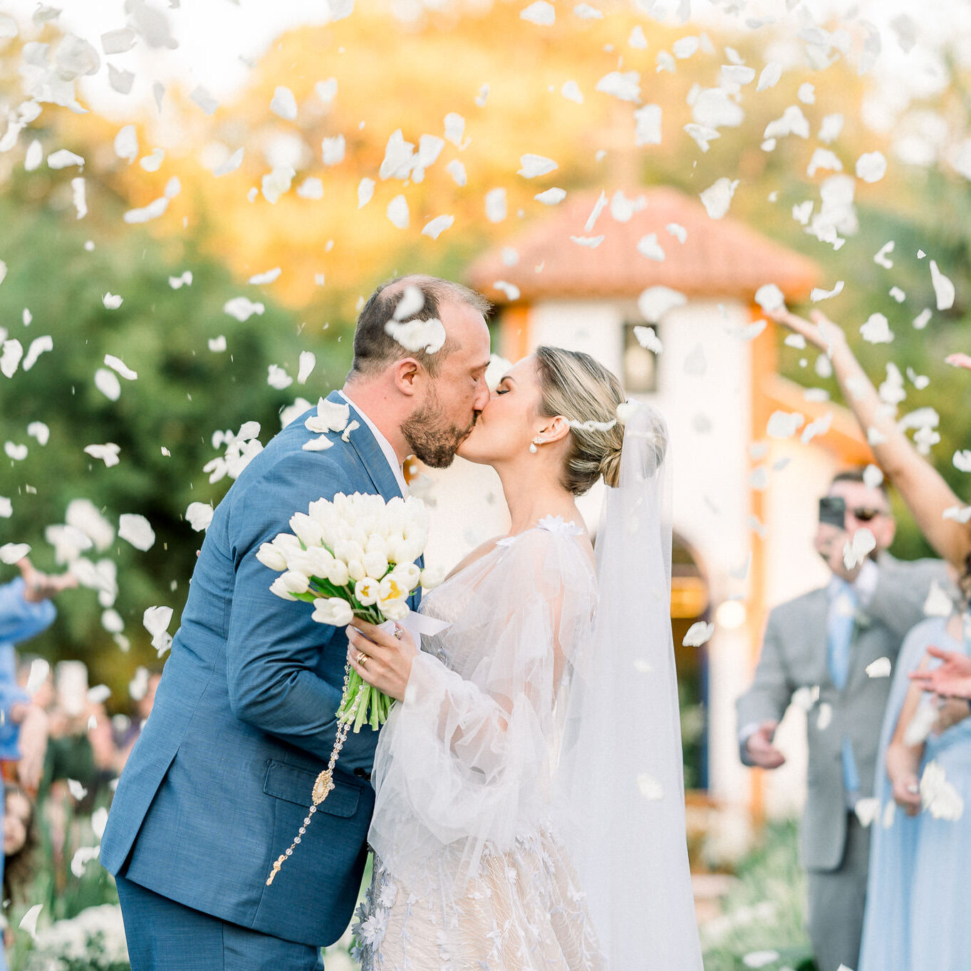 casamento clássico no campo